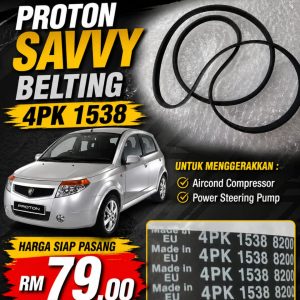 Proton Savvy Belting 4PK-1538