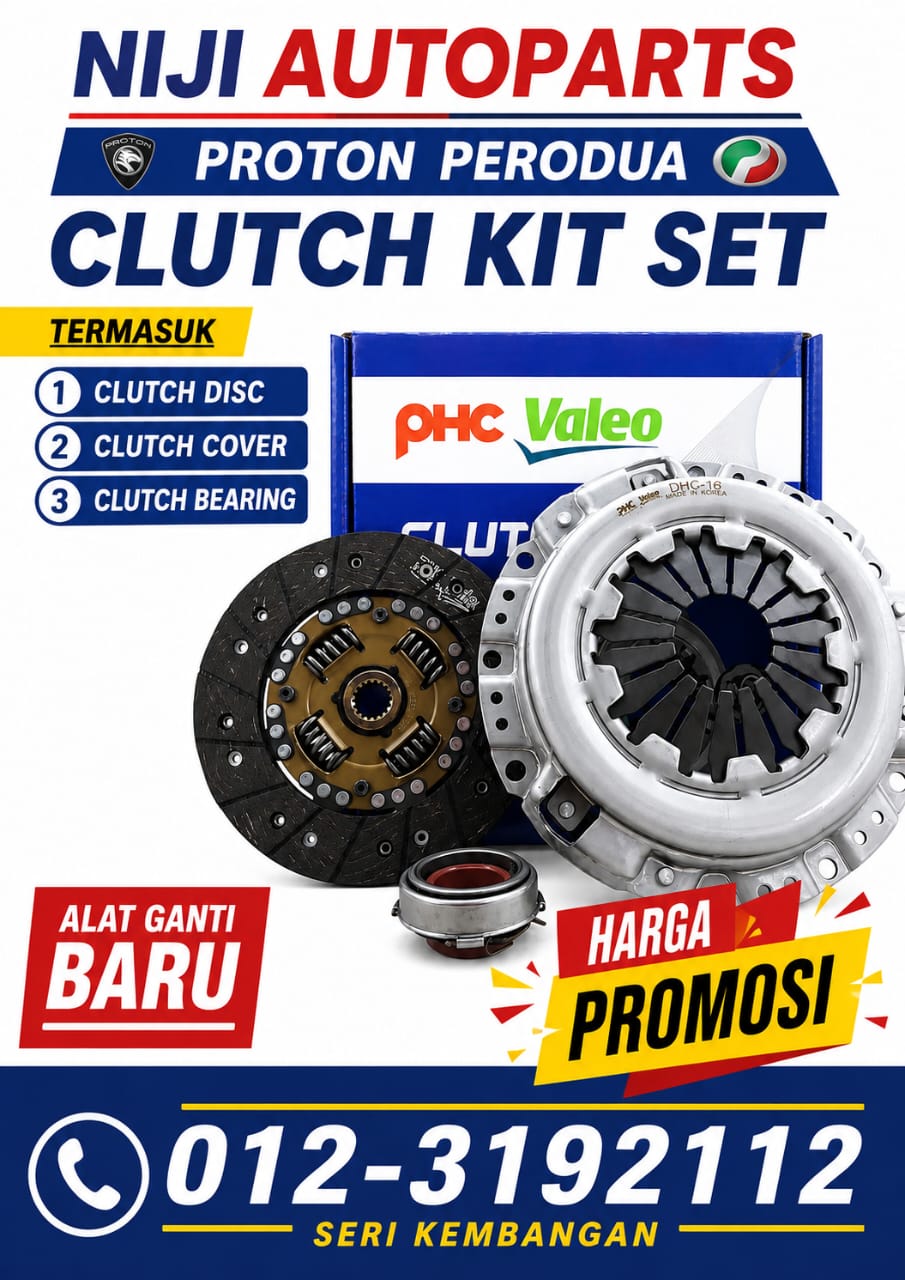 promosi 2026 proton perodua clutch kit set