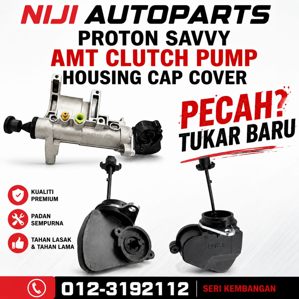 PROTON SAVVY AMT CLUTCH PUMP HOUSING CAP COVER